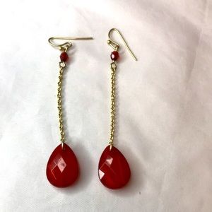 Costume Jewelry Dainty Teardrop Earrings